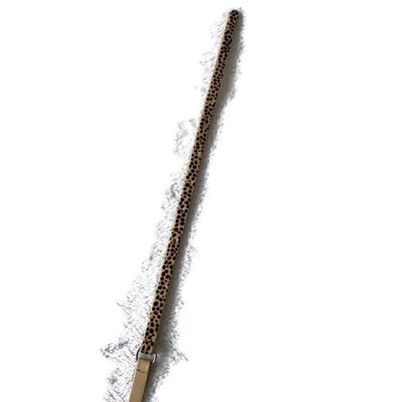 Old Navy Leopard Calf Hair Belt - Picture 3 of 6